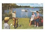 Golf Course, Florida Giclee Print Golf Course, Florida Giclee Print