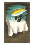 Fish and Lobster Lámina giclée Fish and Lobster Lámina giclée