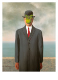 Människosonen, 1964 (The Son of Man, 1964) Affischer av Rene Magritte