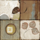 Three Leaves Prints by Jenny Siekmann