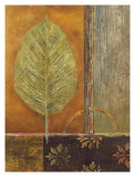 Copper Leaf Lámina por Viola Lee