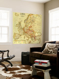 Europe 1921 Wall Mural