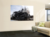Taylor S. Kennedy - An Old Steam Engine Sits on a Siding - Duvar Resmi
