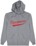 Zip Hoodie: Paramore - Baseball Logo Vêtements