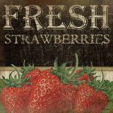 Fraises fraîches Affiches par Jennifer Pugh