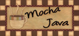 Mocha Lava Print by Sue Allemand