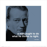 John Wayne: Right Kunstdrucke