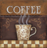 Coffee Prints by Kim Lewis