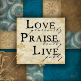 Love Generously Print by Jennifer Pugh