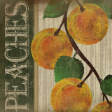 Peaches Art by Jennifer Pugh