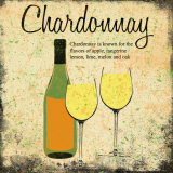 Chardonnay Print by Louise Carey