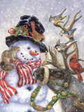 Frosty, Prance And Friends Kunst von Donna Race