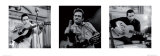 Johnny Cash Triptych Posters