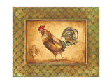 Country Rooster II Giclee Print by Greg Gorham