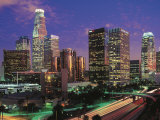 Los Angeles, California Fotografie-Druck von Jerry Driendl