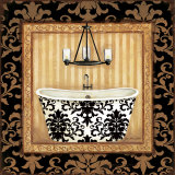 Black Veranda Bath I Plakaty autor Jo Moulton