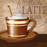 Mokka mit Milch Kunstdrucke von Kathy Middlebrook