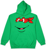 Hoodie: Teenage Mutant Ninja Turtles - Raphael Shirt