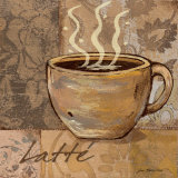 Milchkaffee Kunst von Jo Moulton