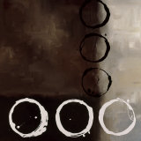 Beige Circles II Poster autor Laurie Maitland Beige Circles II Poster autor Laurie Maitland