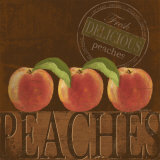 Delicious Peach Prints by Kathy Middlebrook