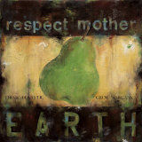 Respect Mother Earth Posters af Wani Pasion