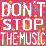 Louise Carey - Don't Stop the Music - Poster