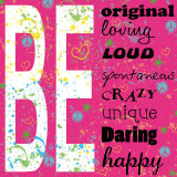 Louise Carey - Be - Poster