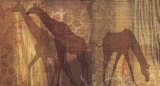 Safari Silhouette III Prints by Tandi Venter