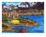 Snake River Giclee Print by Garland Oldham
