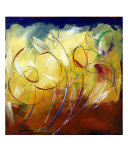 Abstract Flowers Reproduction procédé giclée par Mario Zampedroni