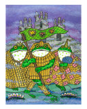 Kingdom Of Frogavia Giclee Print by Kristin Zambucka