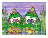 Princesses Of Frogavia: Flora And Fay Giclee Print by Kristin Zambucka