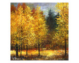 Aspen Forest Giclee Print by Wendy Kroeker (Erhardt)
