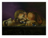 Farwell To Our Pharaoh Giclee-trykk av Anthony Blake Farwell To Our Pharaoh Giclee-trykk av Anthony Blake