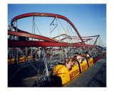 Meteor Roller Coaster, Wildwood, New Jersey 1967 Fotografisk trykk av Eric Bard