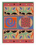 Quilt Of Colors And Shapes Giclee Print by Jerry Schwehm