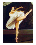 Ballet Dancer Giclee-trykk av tara benet Ballet Dancer Giclee-trykk av tara benet