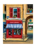 The Little French Book Store Giclee Print by Marilyn Dunlap