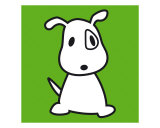 Dog Green Photographic Print by Micheline Kanzy