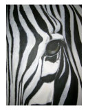 The Zebra Giclee Print by Koree Gilbert