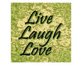 Live, Laugh, Love 3 Photographic Print by Sari Mcnamee