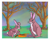 Distracted Easter Bunnies Photographic Print by Audra Lemke