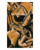 Jazz 1 Giclee Print by Rebecca Degenhardt