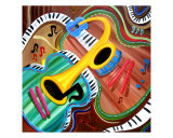 Musical Wow Giclee Print by Jerry Clovis