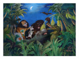 Singing To The Moon Giclee Print by Michael Ford