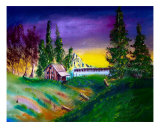 021209 Sisters Retreat Giclee Print by Garland Oldham