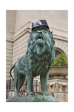 Chicago Art Institute Lion Photographic Print by Patrick Warneka