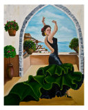 The Flamenco Dancer Giclee Print by Tara Sreedharan