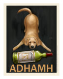 Adhamh - Golden Retriever Giclee Print by Chad Otis